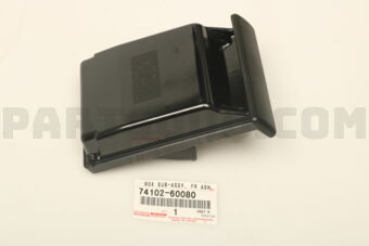 7410260080 BOX SUB-ASSY, FRONT ASH RECEPTACLE