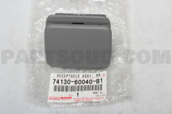 7413060040B1 RECEPTACLE ASSY, REAR ASH