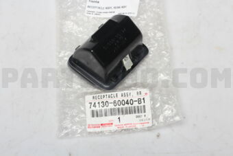 7413060040B1 RECEPTACLE ASSY, REAR ASH