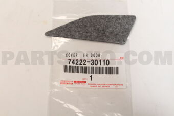 7422230110 COVER, FRONT DOOR HOLE