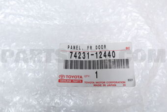7423112440 Toyota PANEL, FRONT ARMREST BASE, UPPER RH