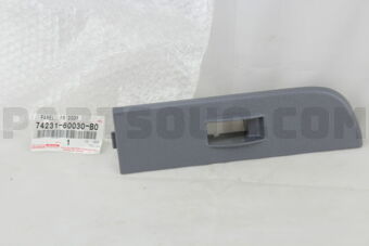 7423160030B0 Toyota PANEL, FRONT ARMREST BASE, UPPER RH
