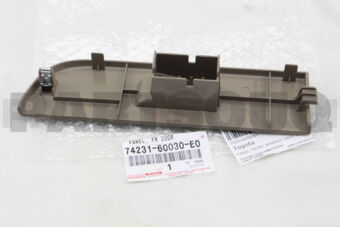7423160030E0 PANEL, FRONT ARMREST BASE, UPPER