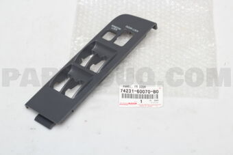 7423160070B0 PANEL, FRONT ARMREST BASE, UPPER