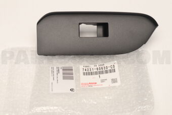 7423160630C0 PANEL, FRONT ARMREST BASE, UPPER RH