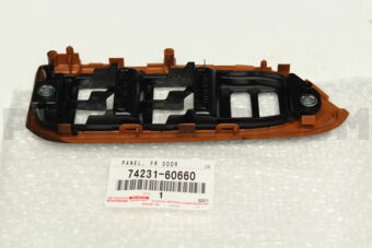 7423160660 PANEL, FRONT ARMREST BASE, UPPER R