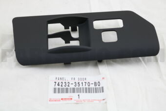7423235170B0 PANEL, FRONT ARMREST BASE, UPPER