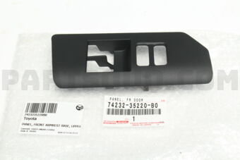 7423235220B0 PANEL, FRONT ARMREST BASE, UPPER