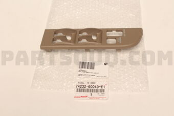7423260040E1 PANEL, FRONT ARMREST BASE, UPPER LH