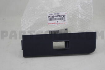 7423260060B0 Toyota PANEL, FRONT ARMREST BASE, UPPER LH