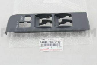 7423260070B0 PANEL, FRONT ARMREST BASE, UPPER