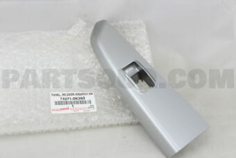 742710K260 PANEL, REAR DOOR ARMREST BASE, UPP