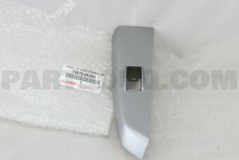 742720K260 PANEL, REAR DOOR ARMREST BASE, UPP