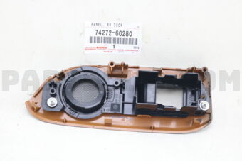 7427260280 PANEL, REAR DOOR ARMREST BASE, UPP