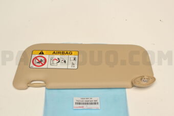 743100DF40A0 VISOR ASSY, RH