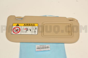 743100DF40A0 VISOR ASSY, RH