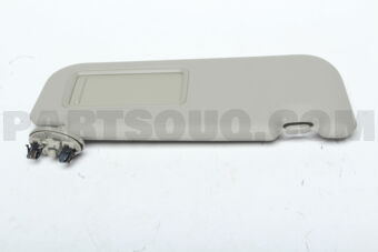 7431012D20E1 VISOR ASSY, RH