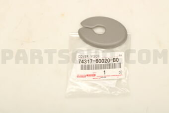 7431760020B0 COVER, VISOR BRACKET