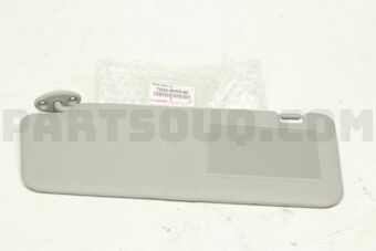 743200K020B0 VISOR ASSY, LH