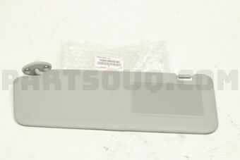 743200K020B0 VISOR ASSY, LH