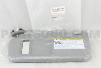 7432042501B2 VISOR ASSY, LH