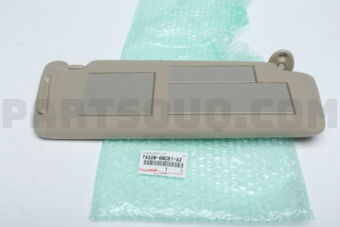 7432060C81A2 VISOR ASSY  LH