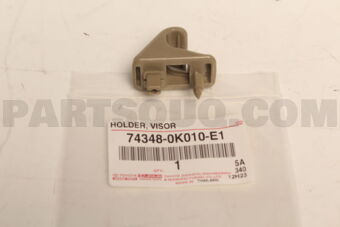 743480K010E1 HOLDER, VISOR, RH/LH