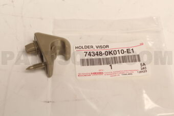 743480K010E1 HOLDER, VISOR, RH/LH
