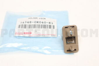 743480K040E1 Toyota HOLDER, VISOR, RH/LH