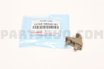 743480K040E1 Toyota HOLDER, VISOR, RH/LH