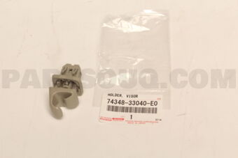 7434833040E0 Toyota HOLDER, VISOR