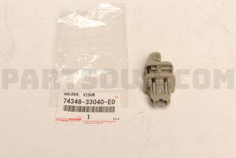 7434833040E0 Toyota HOLDER, VISOR