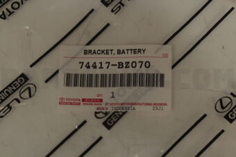 74417BZ070 BRACKET, BATTERY CARRIER