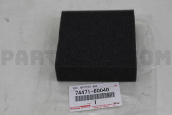 7447160040 PAD, BATTERY BOX