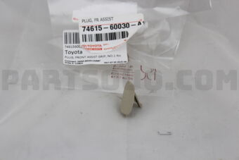 7461560030A1 Toyota PLUG, FRONT ASSIST GRIP, NO.1 RH