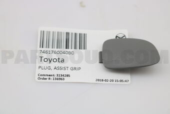 7461760040B0 Toyota PLUG, ASSIST GRIP