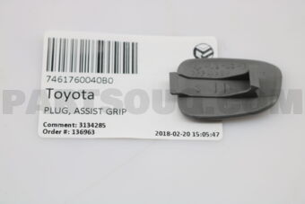 7461760040B0 Toyota PLUG, ASSIST GRIP