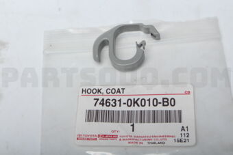 746310K010B0 HOOK, COAT