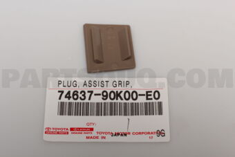 7463790K00E0 Toyota PLUG, ASSIST GRIP, NO.2 RH