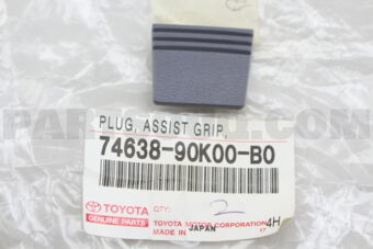 7463890K00B0 Toyota PLUG, ASSIST GRIP, NO.2 LH