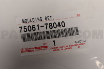 7506178040 MOULDING SET