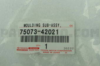 7507342021 MOULDING SUB-ASSY