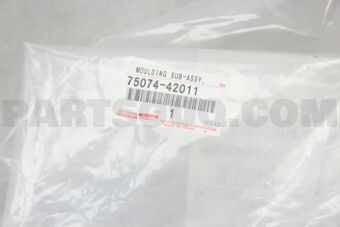 7507442011 MOULDING, FRONT DOOR, OUTSIDE LOWE
