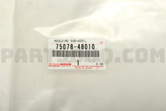 7507848010 MOULDING SUB-ASSY