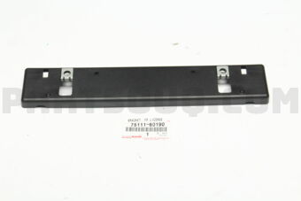 7511160190 BRACKET, FRONT LICENSE PLATE
