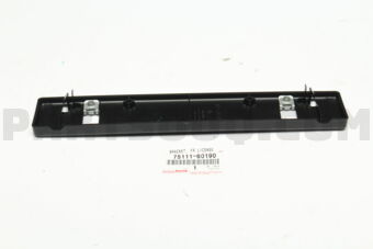 7511160190 BRACKET, FRONT LICENSE PLATE