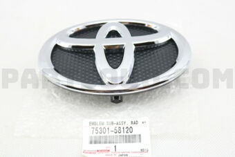 7530158120 EMBLEM, RADIATOR GRILLE (OR FRONT 