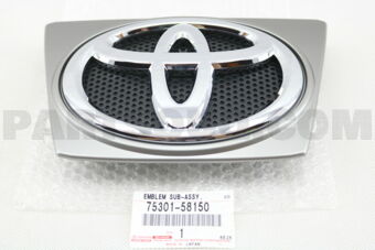 7530158150 EMBLEM, RADIATOR GRILLE (OR FRONT 