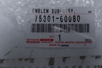 7530160080 Toyota EMBLEM SUB-ASSY