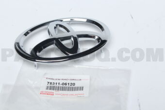 7531106120 EMBLEM, RADIATOR GRILLE (OR FRONT 